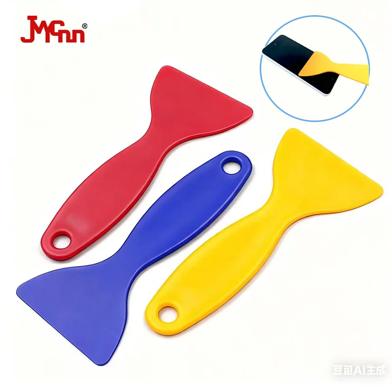 

Автомобильный скребок, инструмент для пленки, стекло, окно, пленка для мобильного телефона, пластиковый маленький скребок, автомобильная легкая пленка, желтый скребок, пластиковый скребок