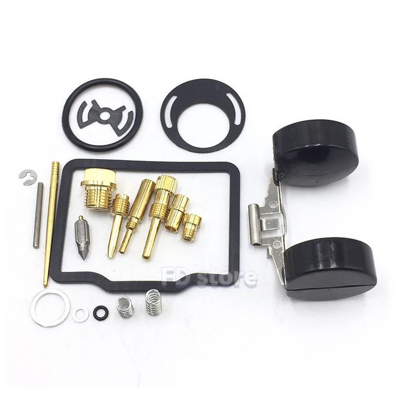

For Honda CB100 CL100 SL100 XL100 1970-1976 Carburetor Rebuild Jets Gaskets Kit