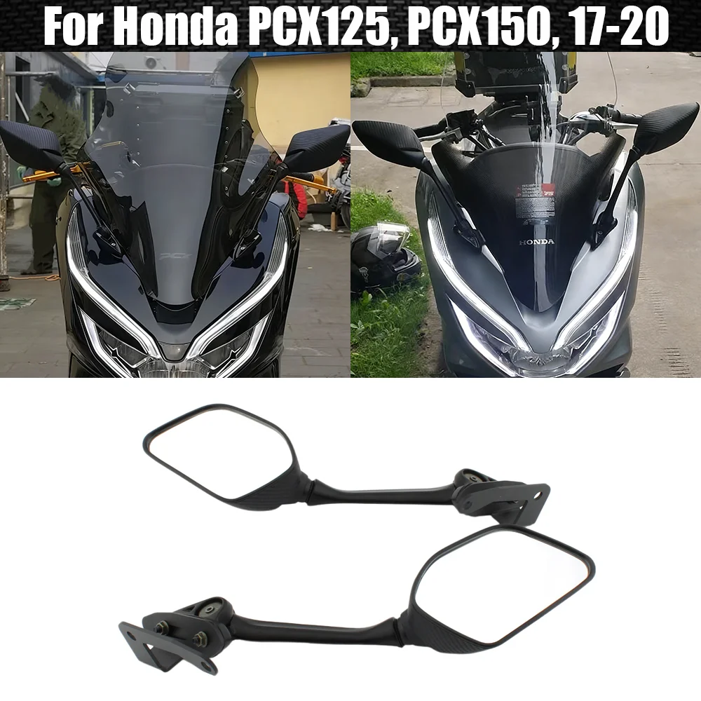 Motorcycle Accessories Mirror Forward Rearview Mirror Moving Bracket Kit  For Honda PCX125, PCX150, 17-20