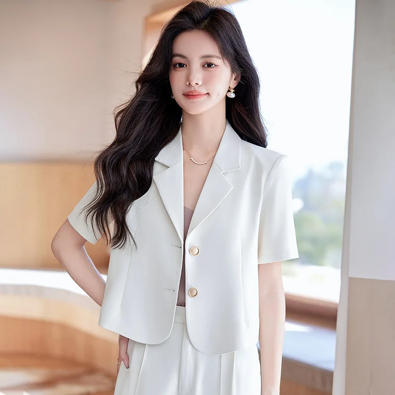 

Hotel Manager Work Clothes Female New Business Suit Business Workwear Jewelry Shop Beauty Salon Front Desk Labor Suitol