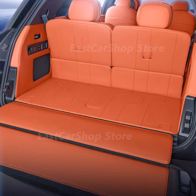 

For Lynk&Co 900 2025 2026 Car All Inclusive PU Rear Trunk Mat Boot Liner Tray Rear Trunk Protection Accessories Cover