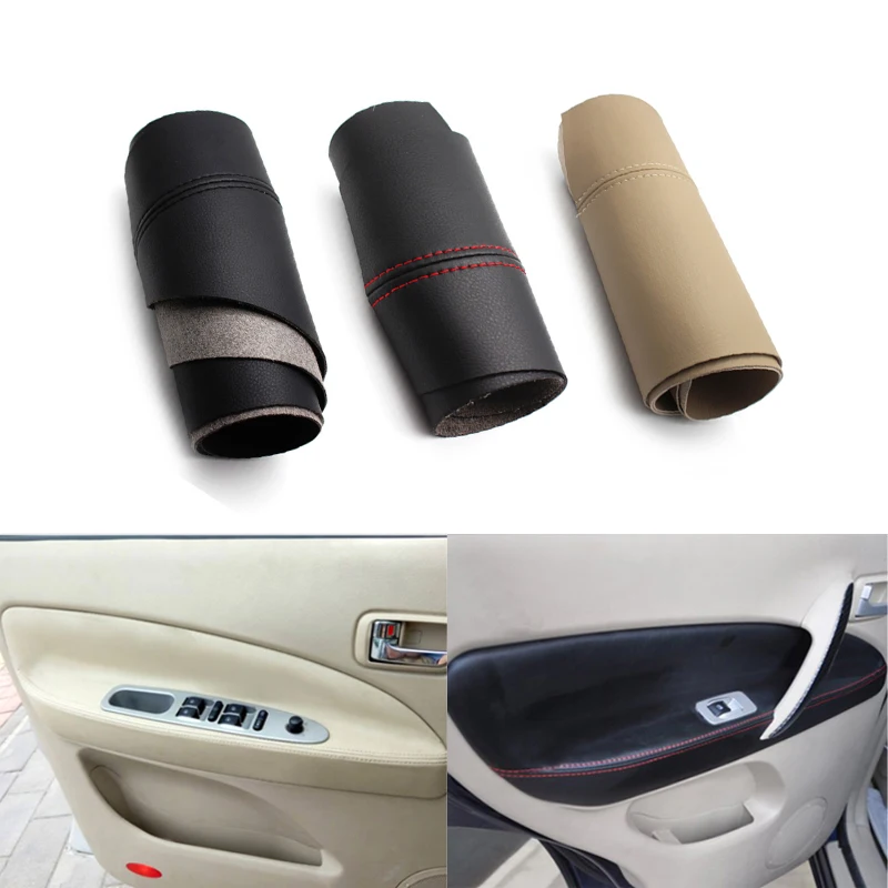 

For Chery Tiggo 2005 2006 2007 2008 2009 2010 Car Door Handle Panel Armrest Microfiber Leather Cover