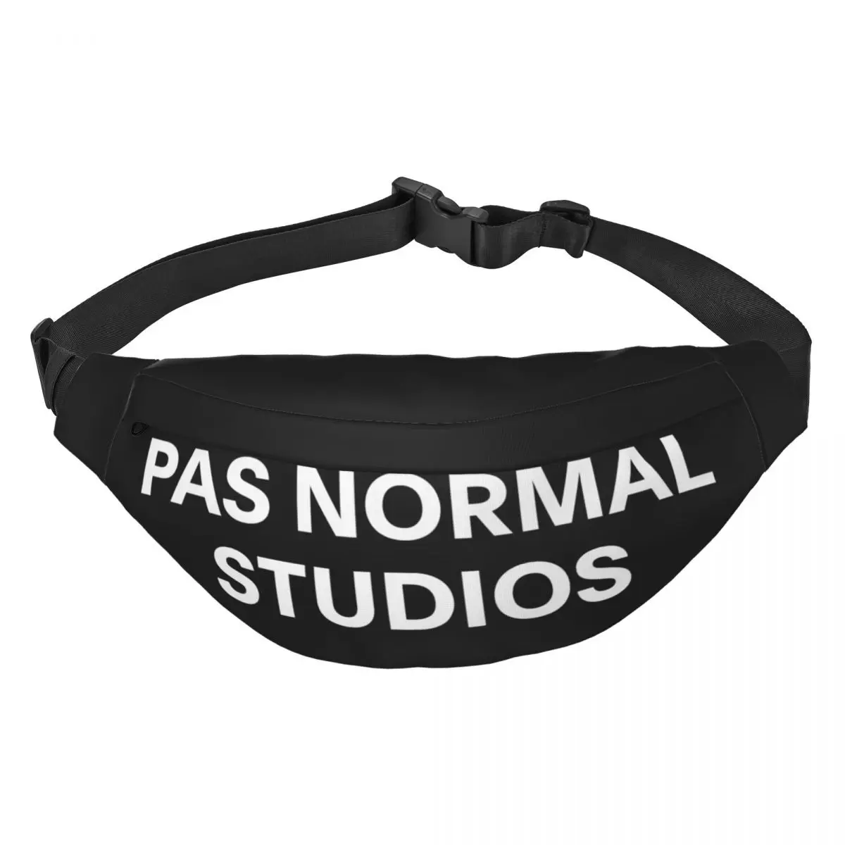 

Pas Normal Studios logo Unisex Waist Bag Multifunction Sling Crossbody Bags Chest Bags Short Trip Waist Pack