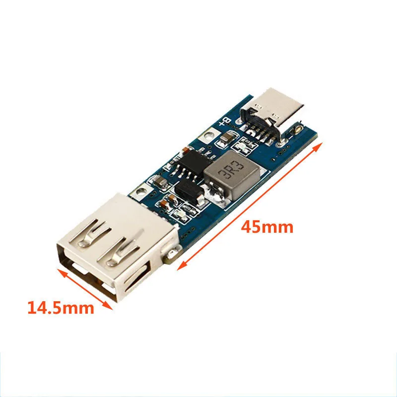 1/2~50/100Pcs DC-DC Step-Up Module 3V3.3V3.7V4.2V To 5V1A USB Power Bank Power Bank Booster Circuit Board