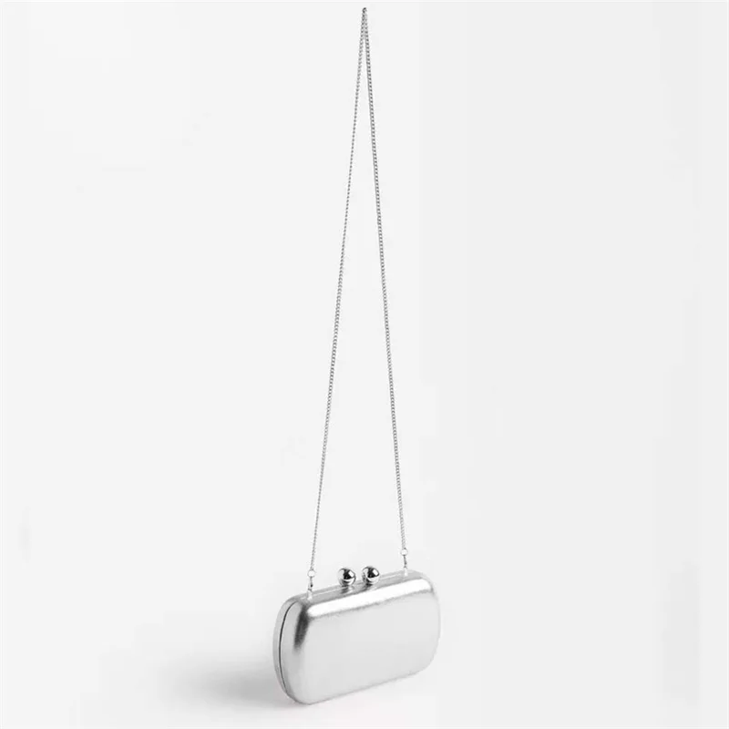 XMESSUN Silver New Women Clutch Bag,Fashion Luxury Evening Purse Wedding Banquet Handbag Elegant Party Dress Matching Purses Ins view 2