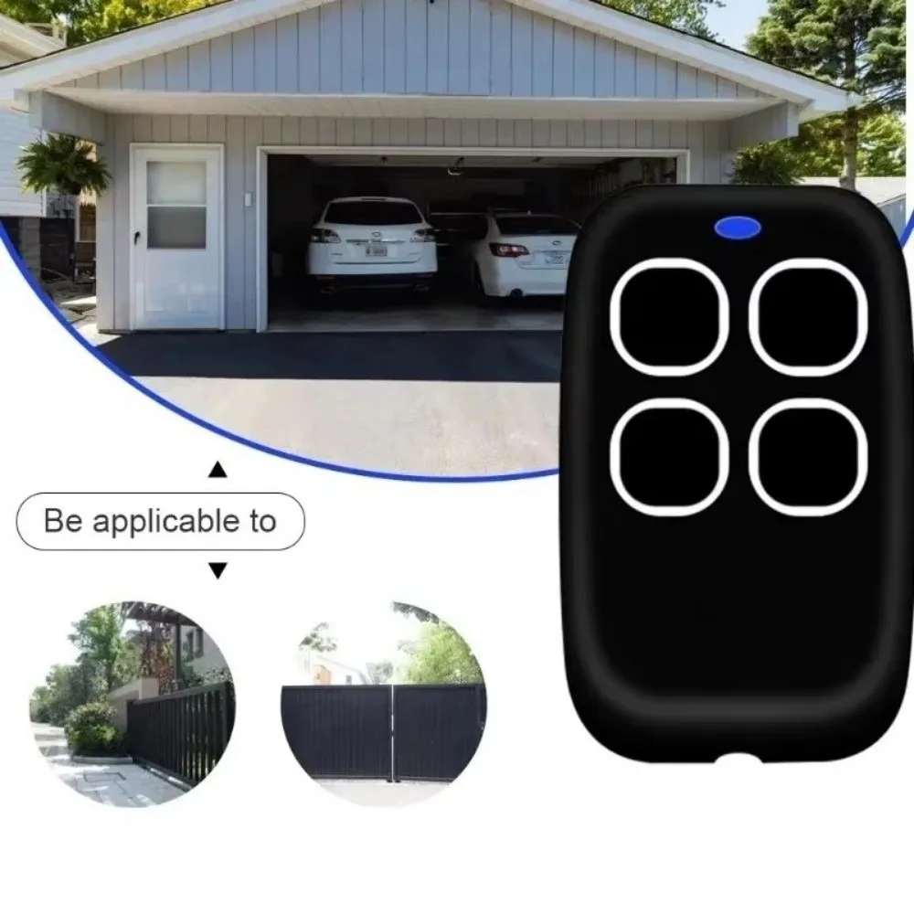 Plastic Copy Remote Control Wireless Self-copying Door Opener Replication Automation Gate Four Button Remote Controller