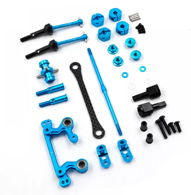 Yeah Racing Upgrade-Kit Lenkungs- und Antriebsstrang-Set /Lenkungssatz/ für Tamiya M05 M06 TAMC-S02 RC Auto