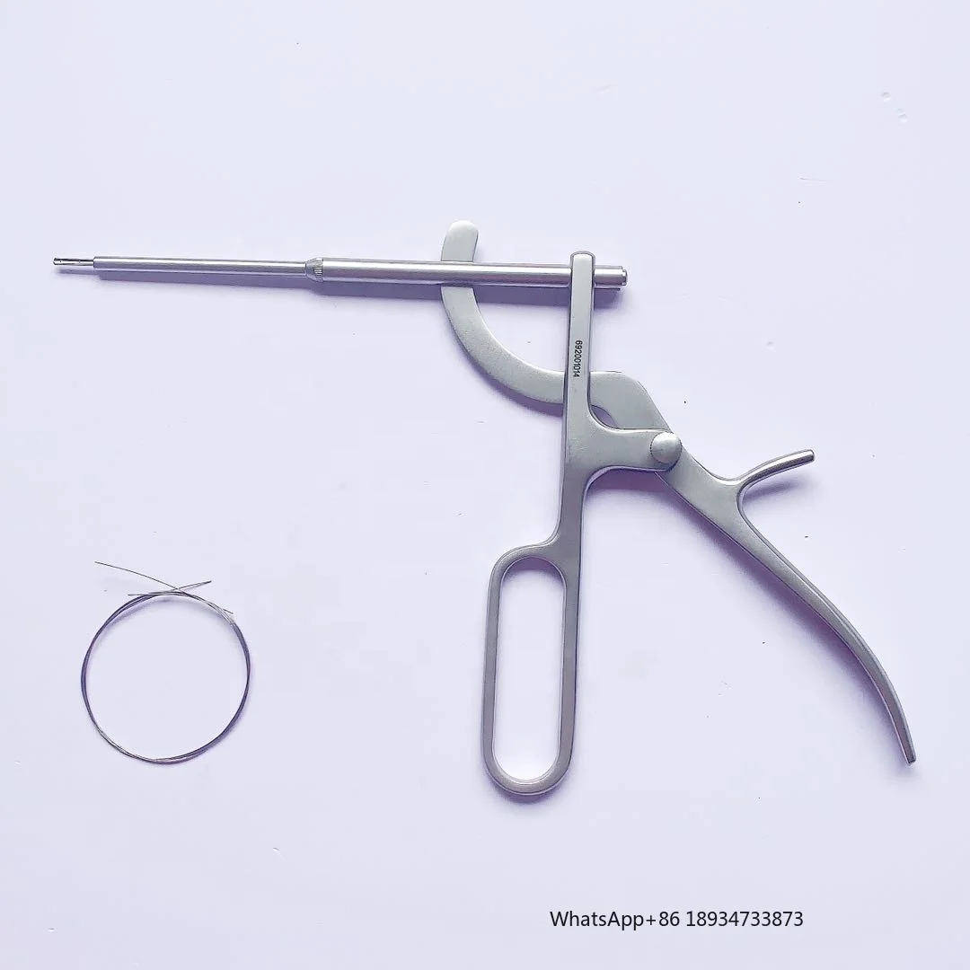 High quality Tonsil Snare with wire-steel gun-shape ENT instruments Tonsil Instruments