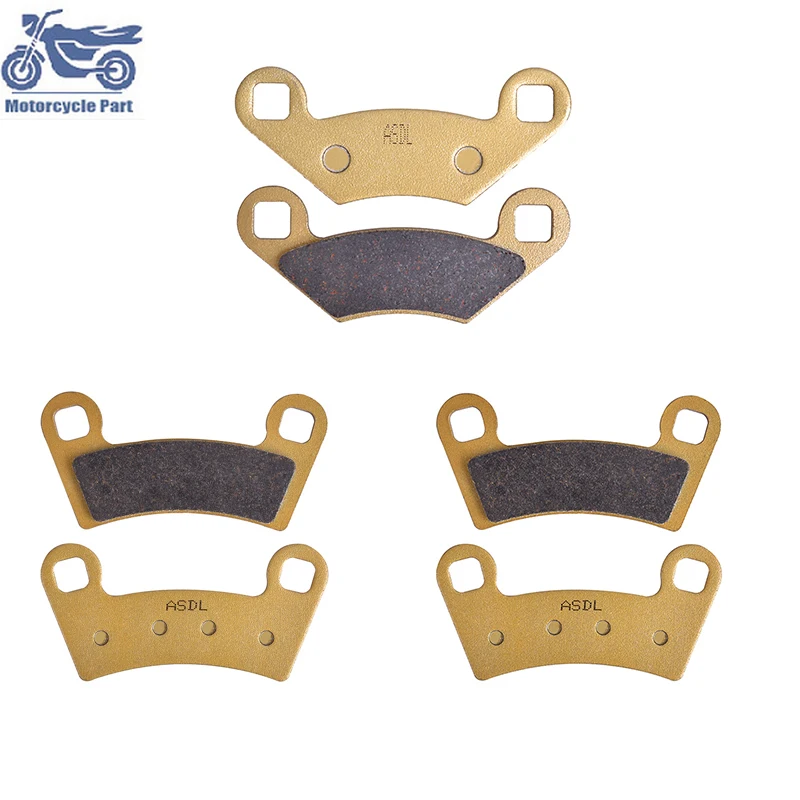 

Motorcycle Front and Rear Brake Pads For POLARIS RZR570 12-13 RZR800 08-14 Outlaw 450S Outlaw450 MXR Xplorer S Outlaw IRS 08-11