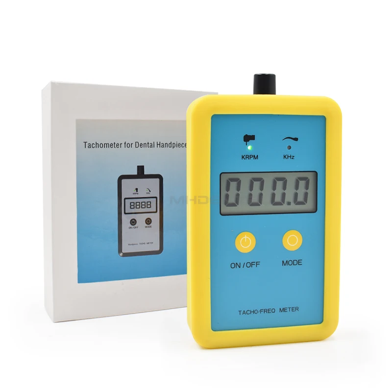 Dental Handheld Portable Dental handpiece and scaler Tacho meter dental tool Precision speedometer with battery