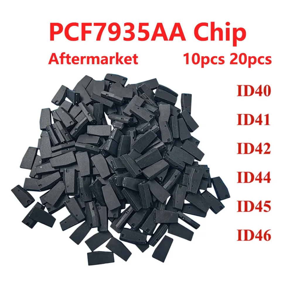 

10 20pcs Car Key Chip ID40 Aftermarket PCF7935 Transponder Chip for VW for Opel PCF7935AA PCF 7935 Car Key Chips 7935 Chip