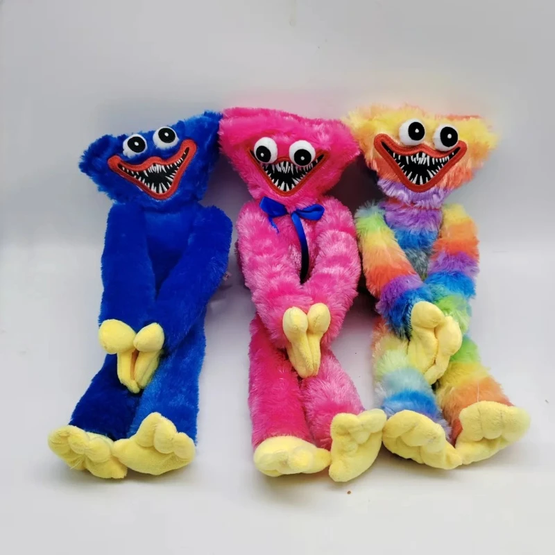 Rainbow Fluffy Monster Plush Doll Long Arms Legs Soft Stuffed Pillow Cute Cartoon Home Sofa Decor Birthday Gift