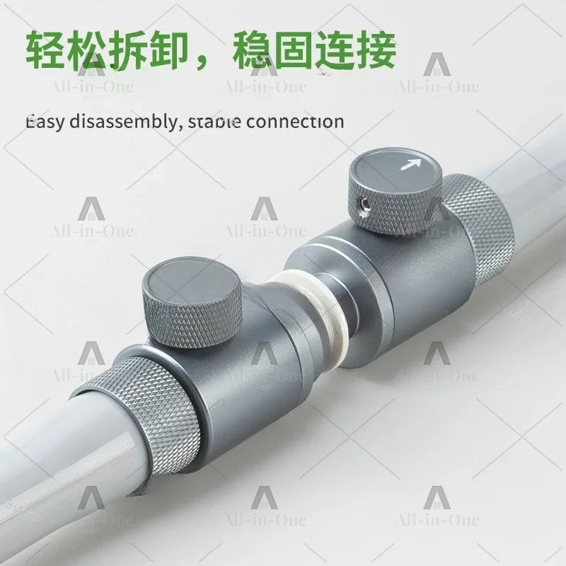 Quick Plug Water Pipe Ball Valve Fish Tank Inlet and Outlet Water Filter Bucket Connection Regulator Grass Tank Valve