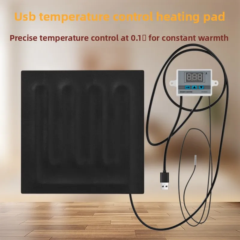 5v USB Parrot Bird Breeding Insulation Temperature Control Switch Heat Pad Pet Reptile Warm Heating Pad Hamster Rabbit Accessory