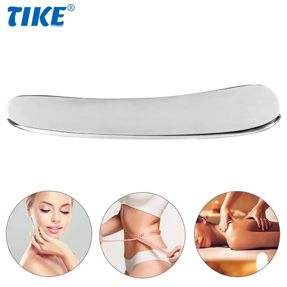 

Stainless Steel Gua Sha Muscle Scraping Tool, Guasha Massage Scraper, Fascia Scraper,Skin Scraping Tool,Soft Tissue Massage Tool