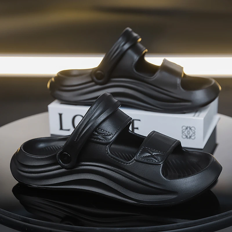 

2025 yeezy Coconut Slippers Cloud Thick-soled Sandals Summer Fashion Soft Bottom Beach Men Slippers Women's Sandals EVA Slides