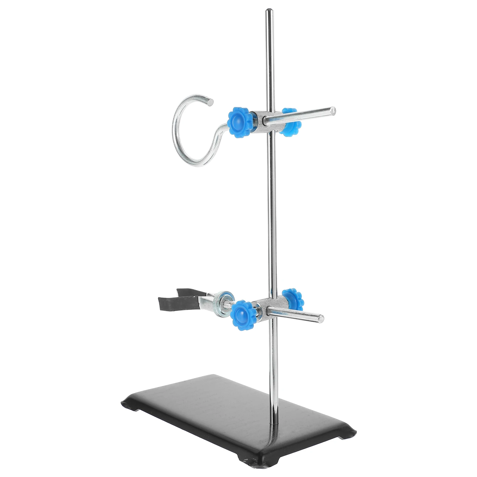 

Portable Laboratory Retort Stand Iron Rack Sturdy RustProof Easy Assemble Disassemble Support Tools Platform