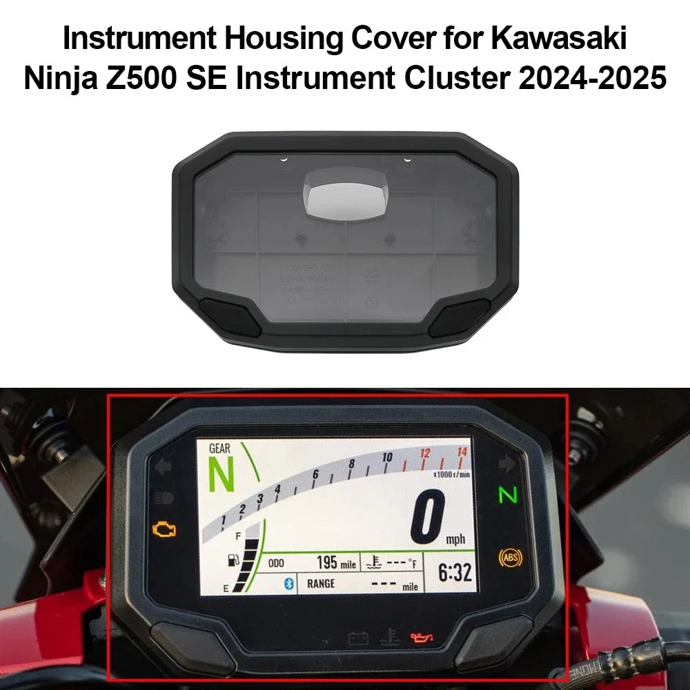 

Instrument Housing Cover for Kawasaki Ninja 500 EX500 Z500 SE Speedometer