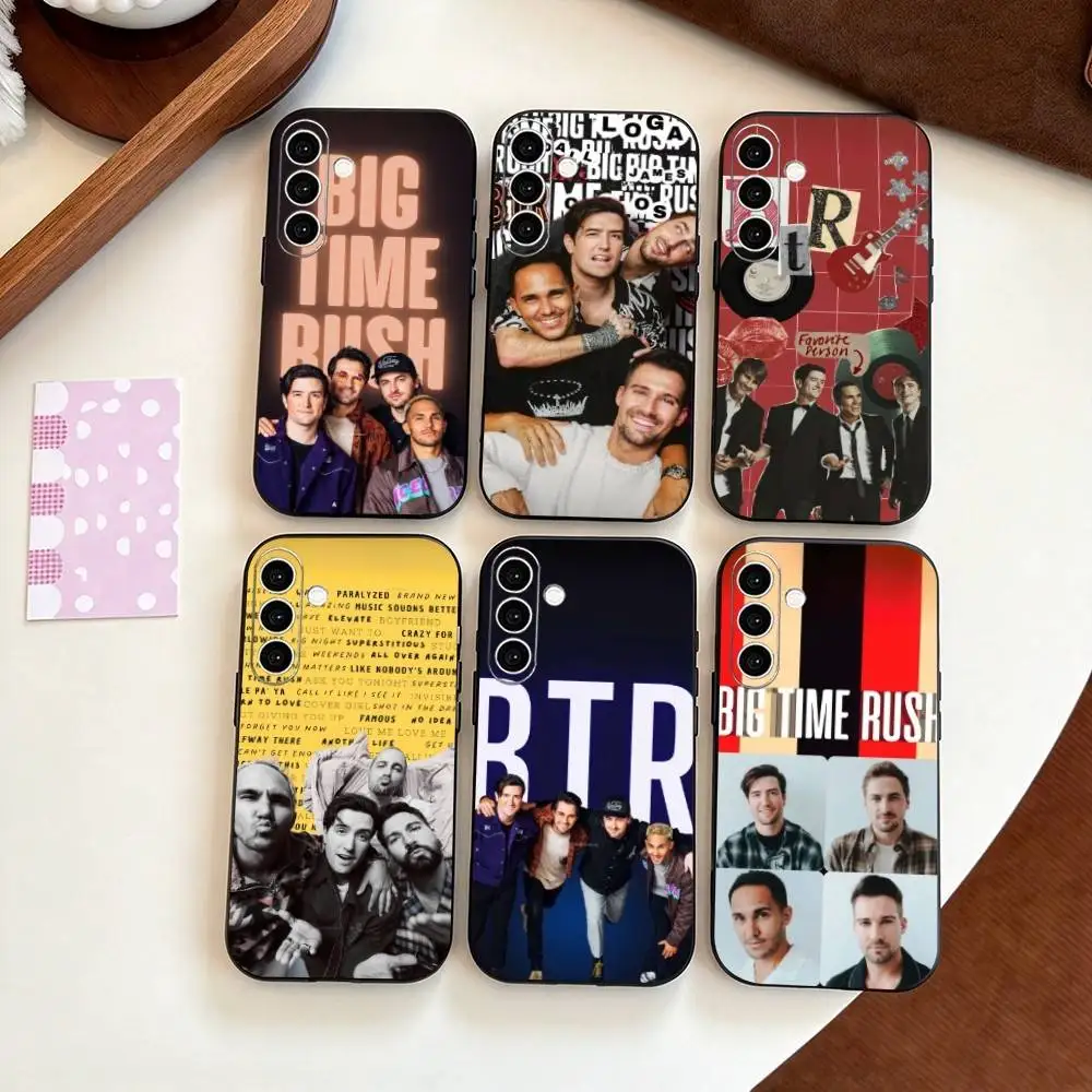 Big Time Rush Band  Phone Case For Samsung Galaxy A73,A72,A71,A70,A53,A52,A51,Soft Silicone Black Cover