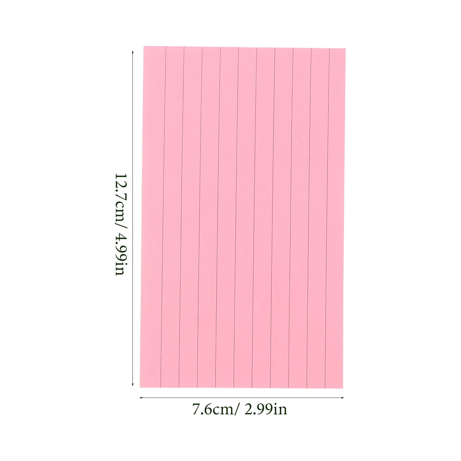 3 Books Memo Pads Self Adhesive Lined Notepad Portable Note Pads for Office School Home Daily Use Memo Stickers