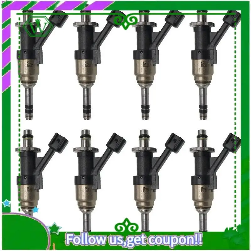 

AC34-8PCS 12668390 New Fuel Injector Nozzle For GM 14-18 Chevy GMC 1500 5.3L FJ1217