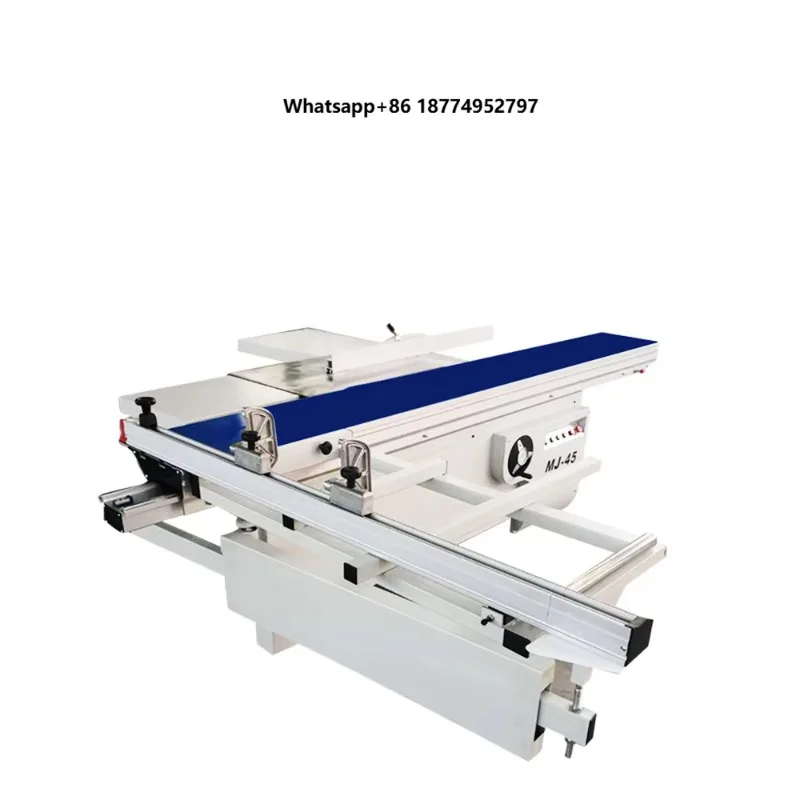 Fully Automatic 220V Woodworking Wood Cutting CNC Precision Sliding Table Saw