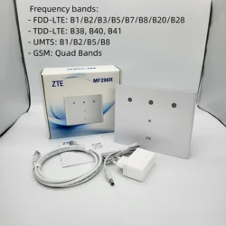 ZTE MF296R LTE Cat6 CPE Fixed 4G Wireless Router With SIM Card Slot RJ45 RJ11 Port