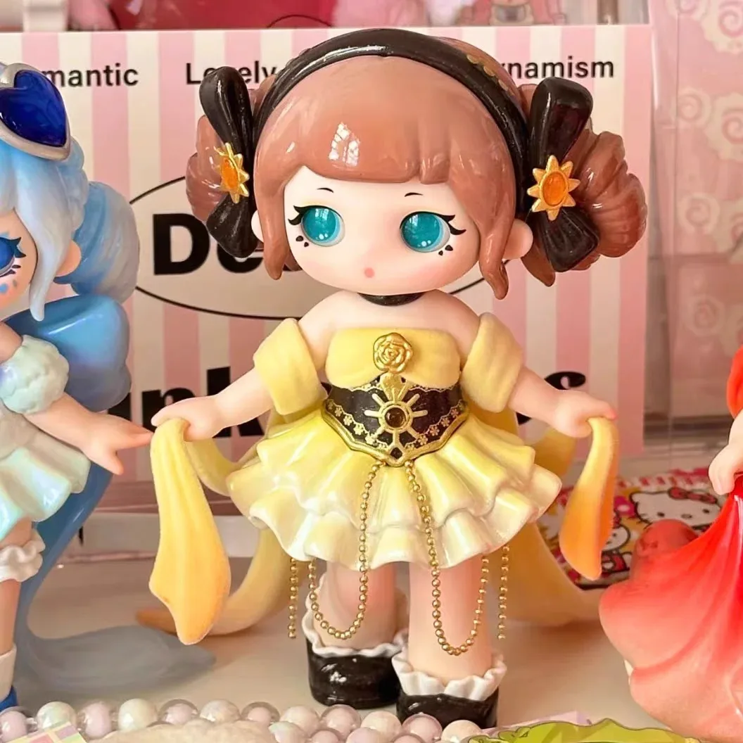 ZIYULI Asli Seri Ukiran Batu Cemerlang Kotak Buta Boneka Vinil Kotak Misteri Hadiah Mainan Ornamen Figur Anime Aksi Kawaii