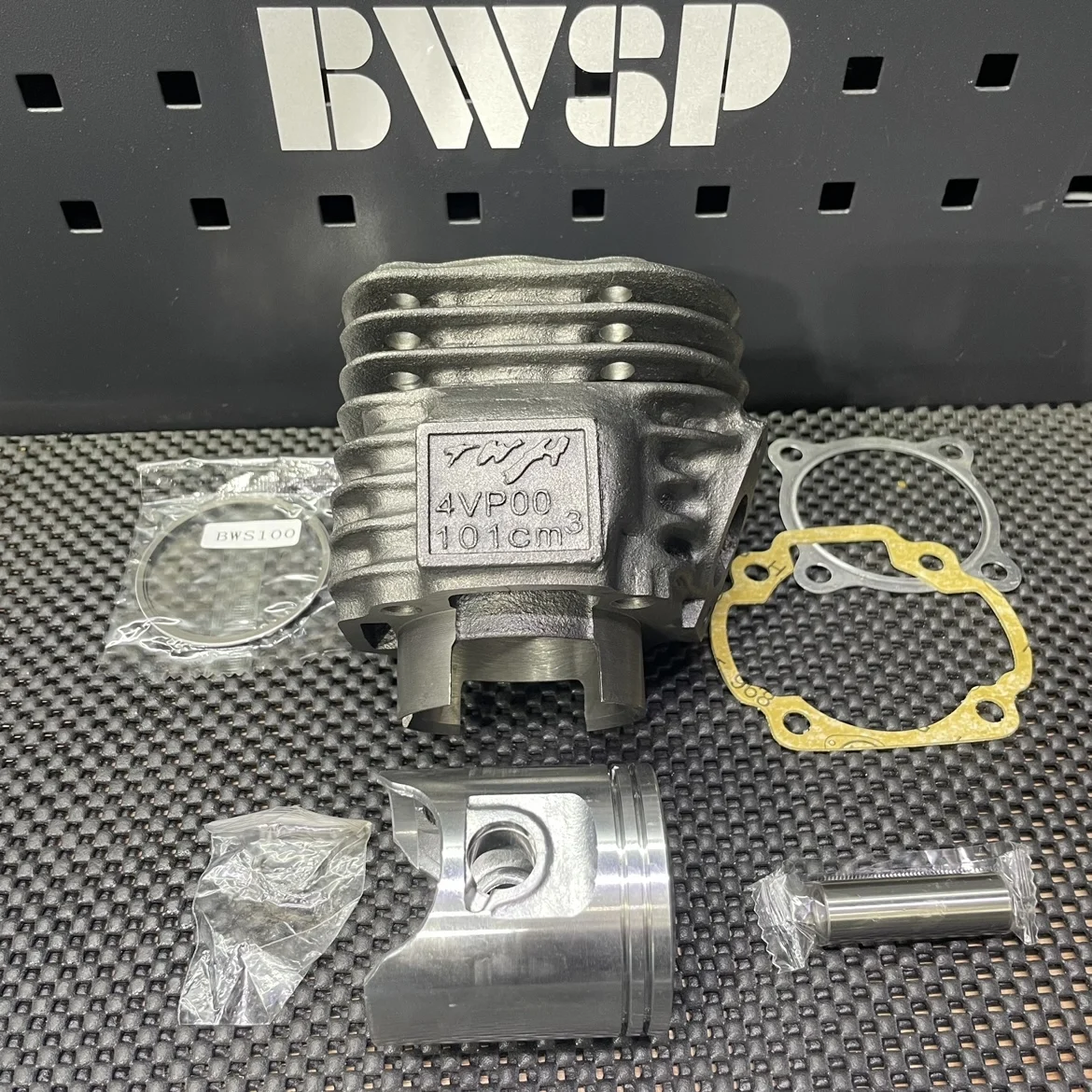 BWS100 Cylinder Kit 56mm 4VP Big Bore Tuning Parts 2 Stroke Bws 100 Top Speed Plug And Play BWSP Perfomance Engine