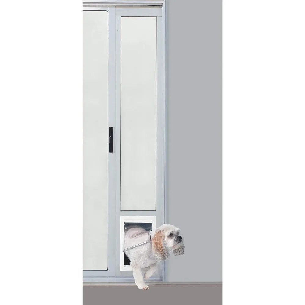 Ideal Pet Products Aluminum Pet Patio Door, Adjustable Height 77-5/8