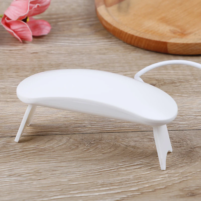 (SU) 6 واط 80 سنتيمتر مصباح LED صغير للأشعة فوق البنفسجية USB شحن جل آلة علاج طلاء الأظافر مجفف الأظافر