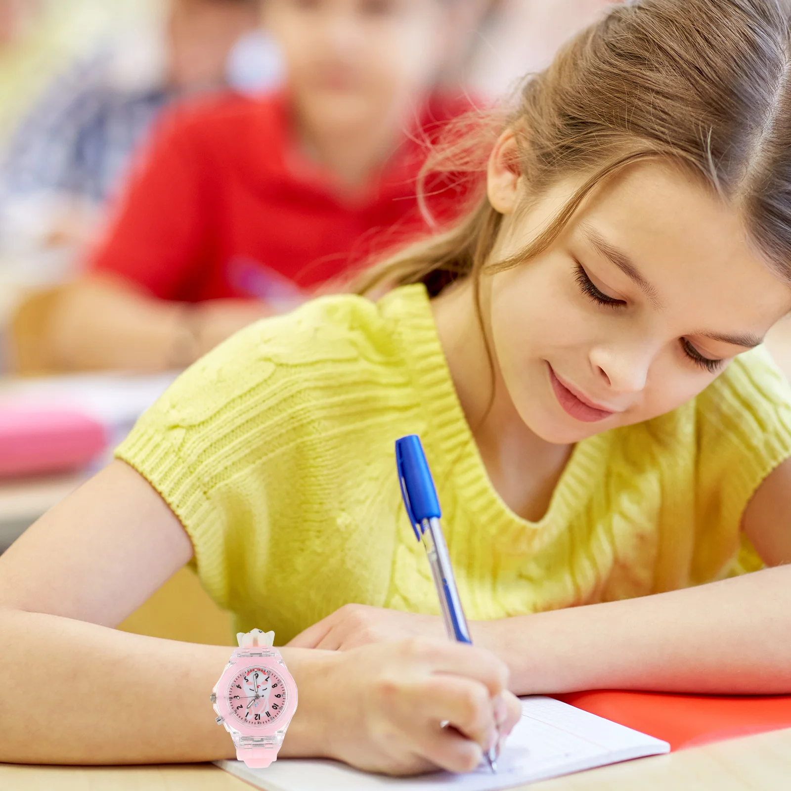 1 قطعة LED مضيئة ووتش أرنب الكرتون تصميم يتوهج في الظلام طالب ساعة اليد لعيد الميلاد هدية عيد الميلاد