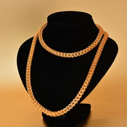 Women Jewelry Set Gold Color Arab Beads Necklace Dubai African Middle Eastern Jewelry Gift