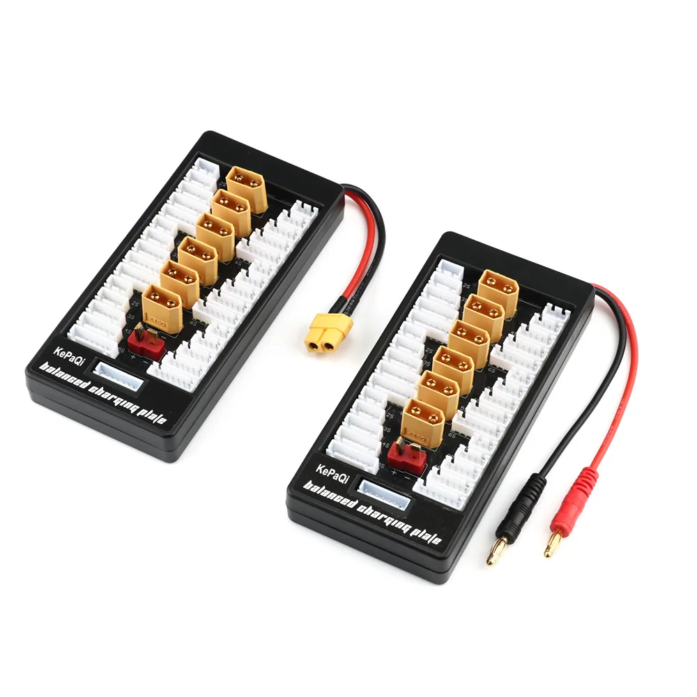 Multi 2S-6S Lipo Parallel Balanced Charging Board XT60 Plug For RC Battery Charger B6AC A6 720i Parallel Charging Plate Board