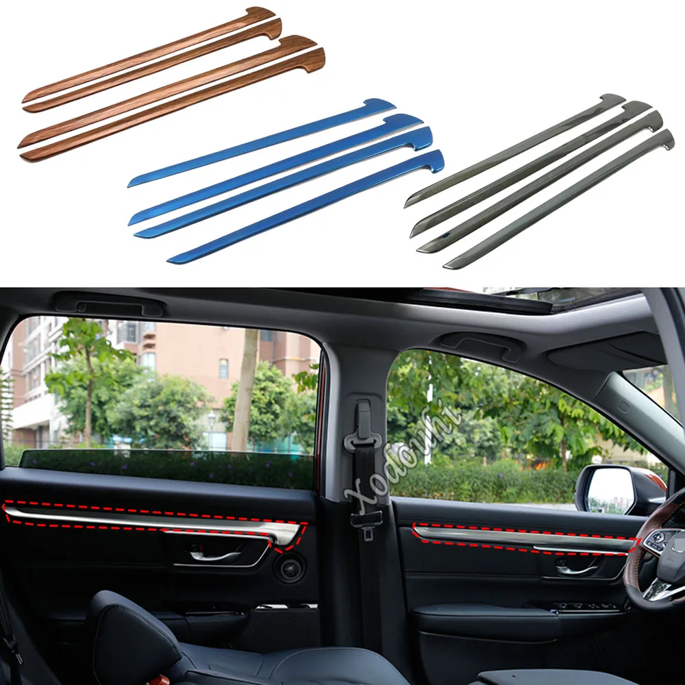 

Car Stick Trim Armrest Handrail Door Inner Frame Panel Hoods Handle Bowl Molding For Honda CRV CR-V 2017 2018 2019 2020 2021