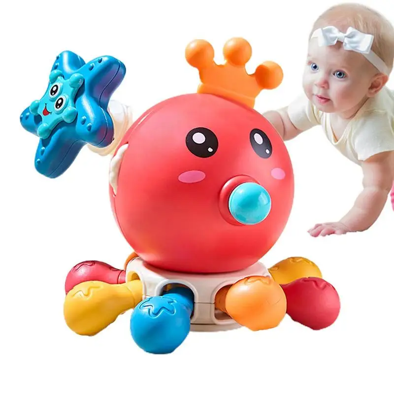 

Montessori Toys For Babies Sensory Octopus Toy For Babies Finger Training Finger Octopus Toy Sensory Octopus Toy Learning