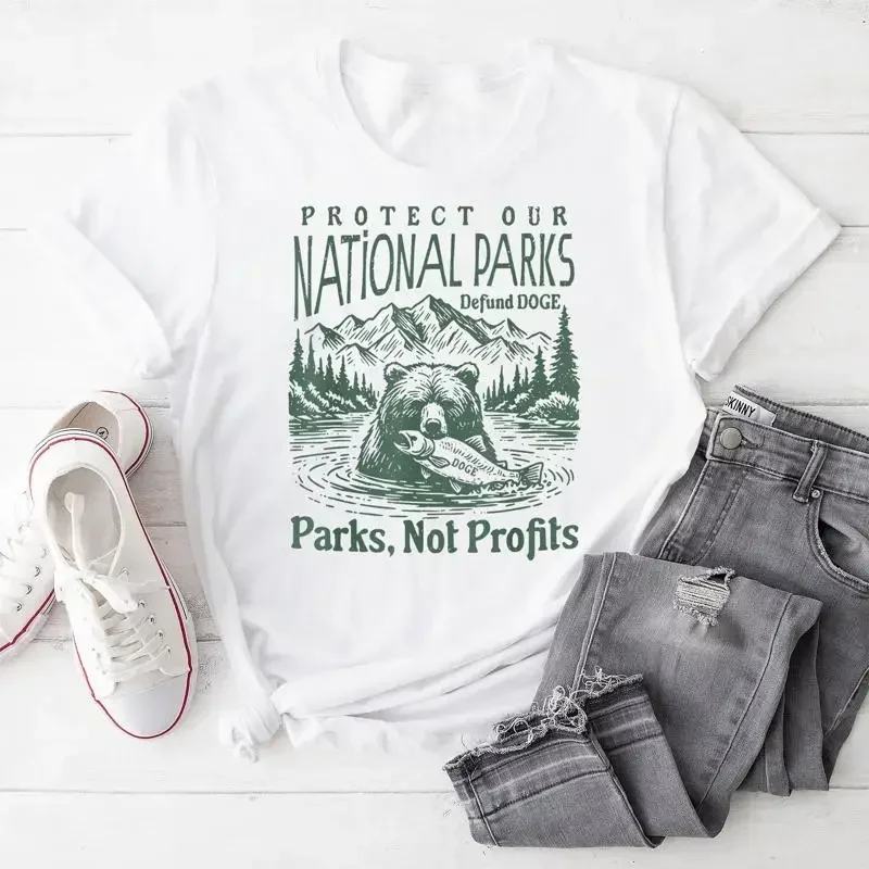 Support National Parks Defund DOGE Not Profits T Shirt