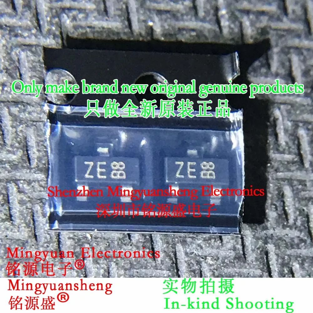 

Mingyuansheng Brand New Original Genuine 2N5401S-Rtk/P 2N5401S Silk Screen Printing Word Making Ze Z Package Sot23-3 Pnp Transistor Ic Chip
