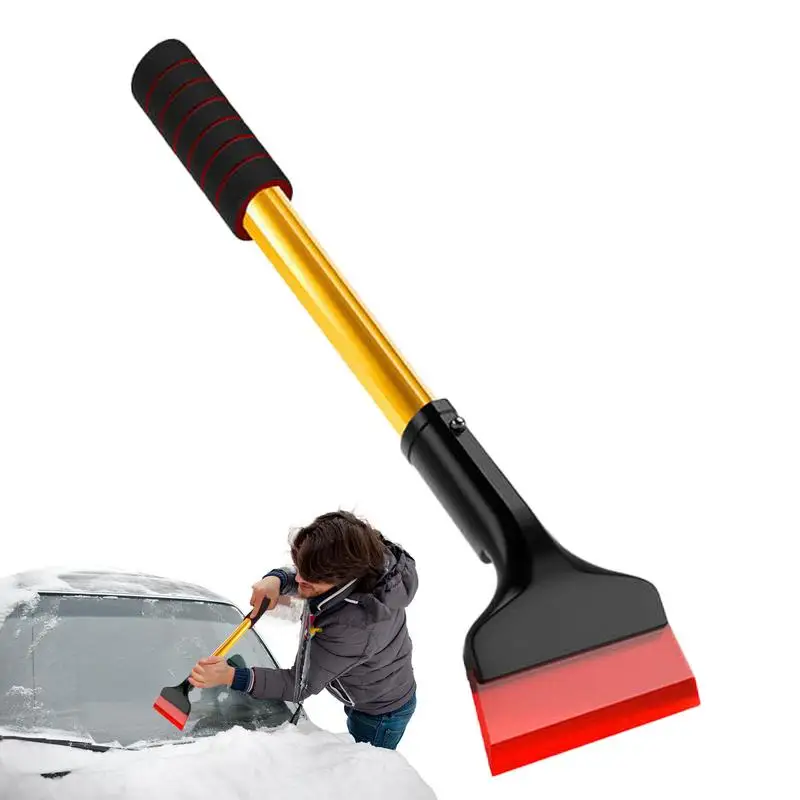 

Car Snow Scrapers Winter Snow Removal Tool Cars Windshield Ice Scraper Tool Auto Ice Shovel For Car With Ergonomic Handle