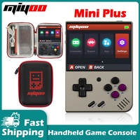 MIYOO Mini Plus Handheld Game Console 3.5Inch IPS Screen Mini+ Classic Portable Video Game Consoles With Travel Bag Hobbies Gift