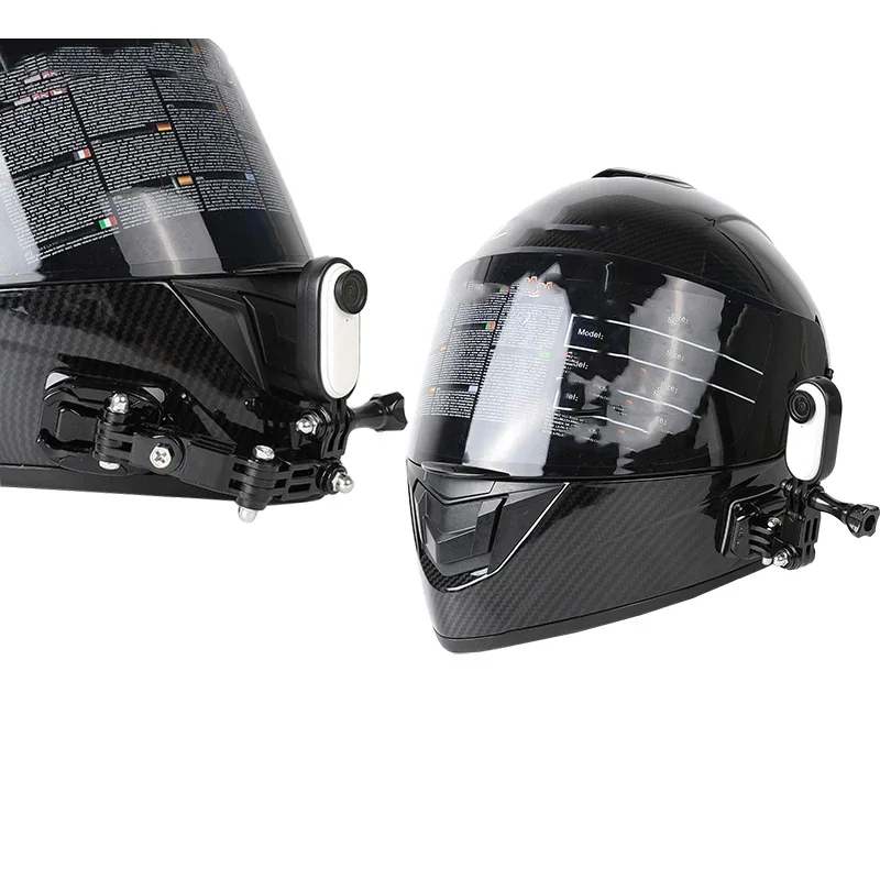 รถจักรยานยนต์คางหมวกกันน็อกวงเล็บยึดกรอบป้องกัน Shell Mount 1/4ชุดอะแดปเตอร์สำหรับ Insta360 Go2อุปกรณ์เสริม