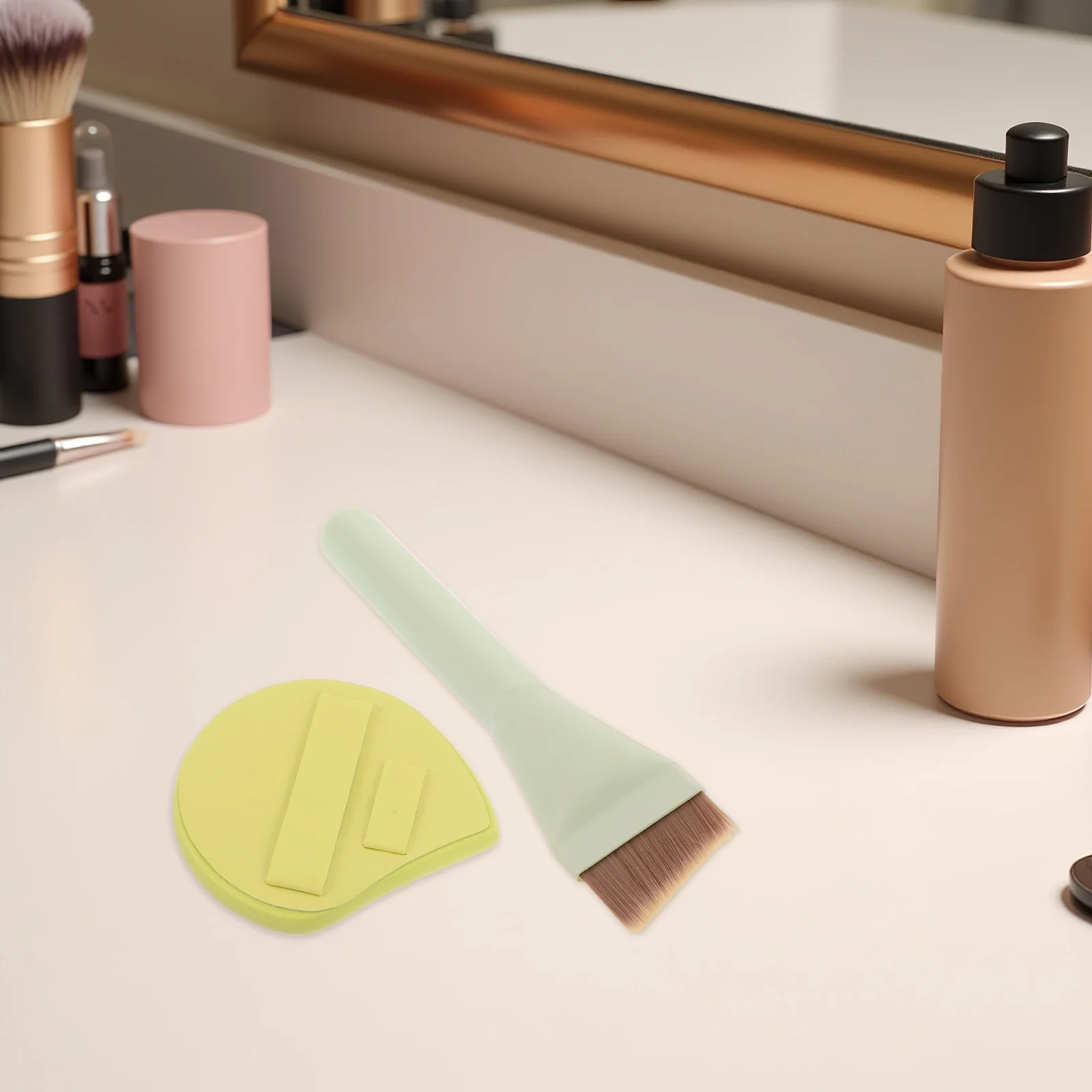 

Premium Makeup Tool Set with Brushes Sponges Applicators for Face Eye Lip Beauty Application Pouch