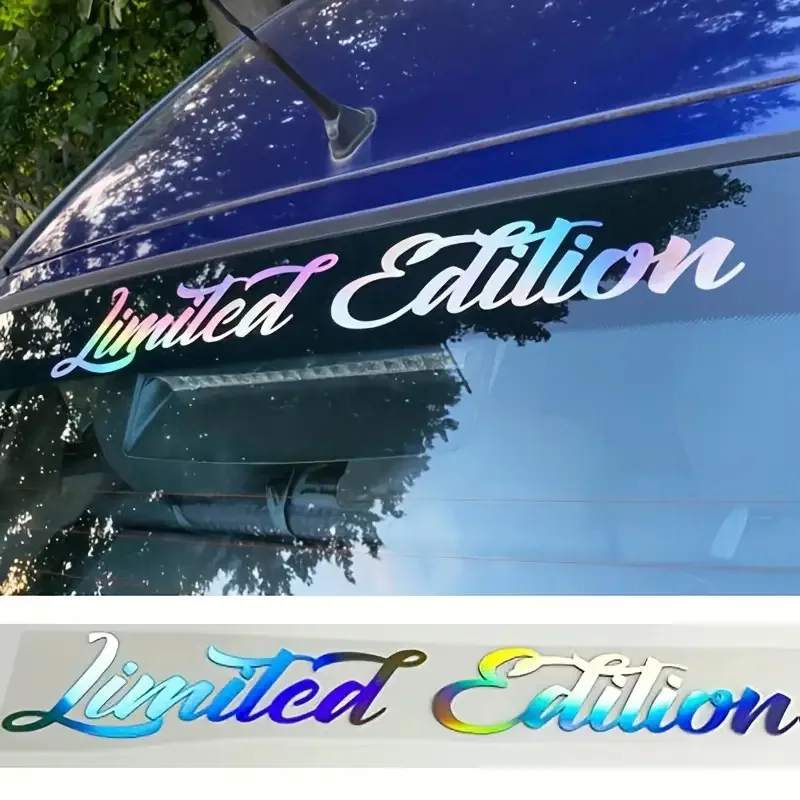 

Limited Edition「Rainbow Holographic Vinyl Car Sticker - Fashion Laser Color