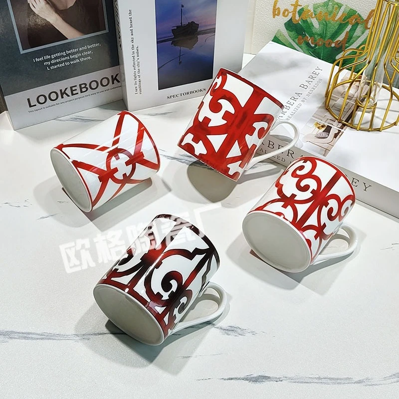 

Индивидуальная трендовая ретро-кружка, керамическая мужская и женская молочная домашняя подарочная чашка для воды, офисная чашка для чая