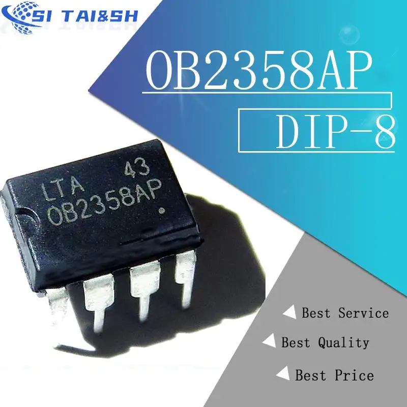 OB2269AP DIP-8, OB2269, OB2216AP, OB2216, OB2223AP, OB2263AP, OB2263, OB2273AP, OB2273, OB2354AP, OB2358AP, OB2358, OB3396AP, OB2538AP, 10pcs
