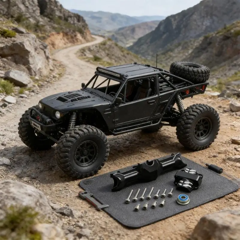 

High Quality Alloy Rear Axles Assembly Improving Durability Remote Control Climb
