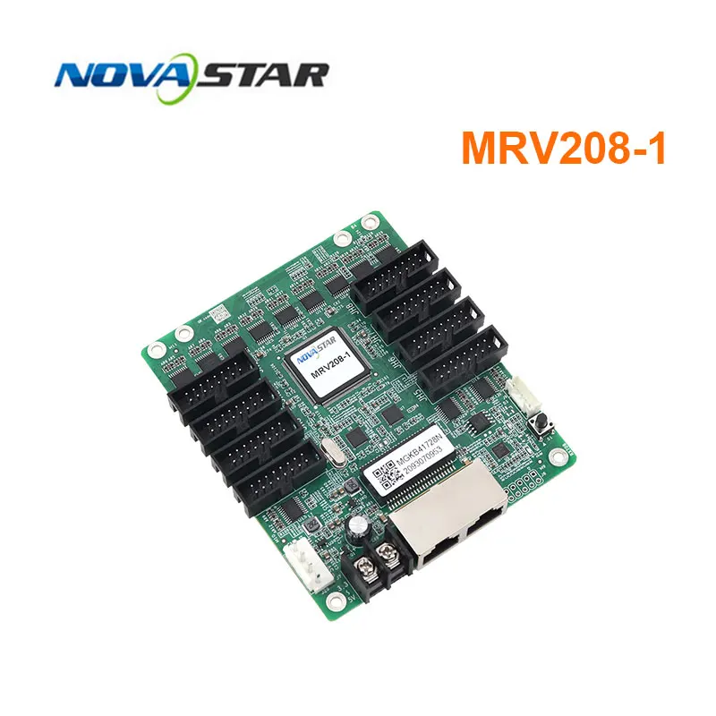 Novastar LED Receiving Card MRV208-1 Full Color LED Screen Conroller 3D Rental Event Fixed Installation Display Wall Receiver