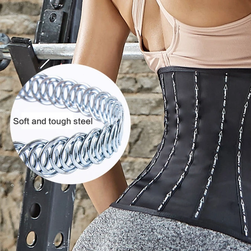 Waist Trainer Corset Cincher Sport Workout Tummy Control Invisible Body Shaper