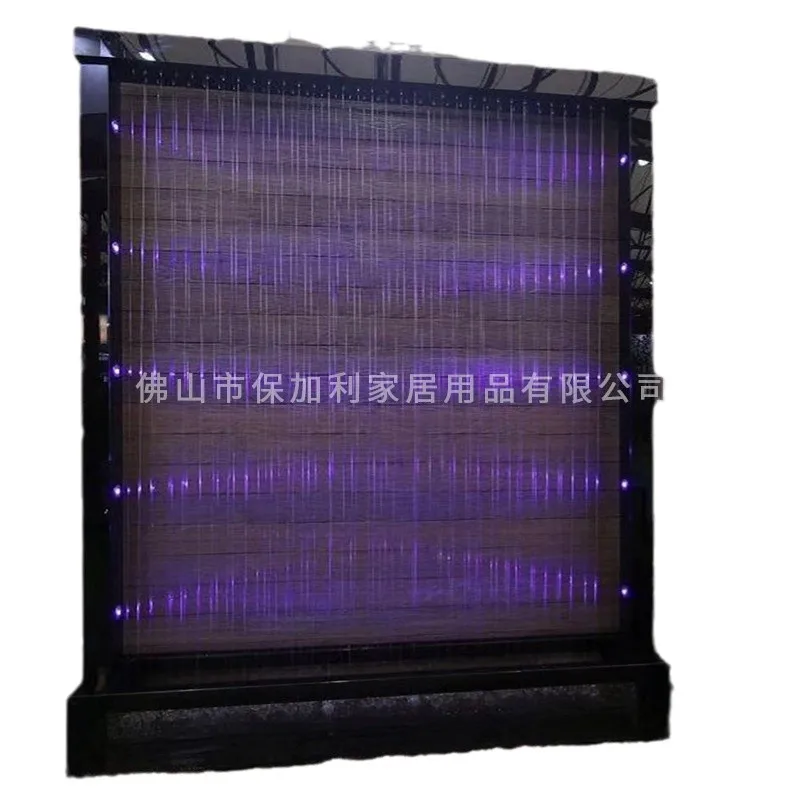 Customized. Curtain Subareas Screens Pull Line Bath Curtain Digital Curtain Wall Pull Line Waterfall Optical F