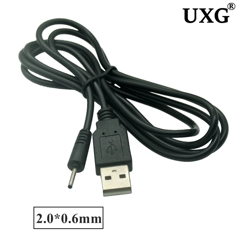2M 1M USB Port To 2.0*0.6 2.5*0.7mm 3.0*1.1 3.5*1.35mm 4.0*1.7mm 5.5*2.1mm 2.5mm 5V DC Plug Barrel Jack Power Cable Connector